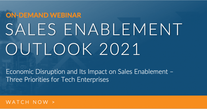 Sales enablement outlook 2021