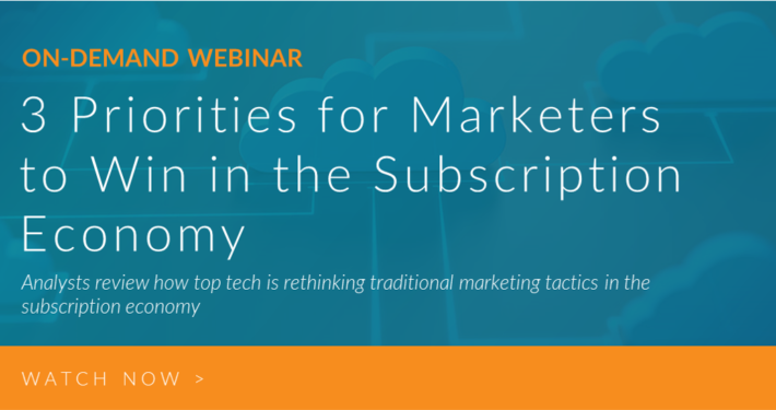 3 Priorities for Marketers to Win in the Subscription Economy