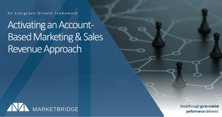 activating an account based marketing and sales revenue approach
