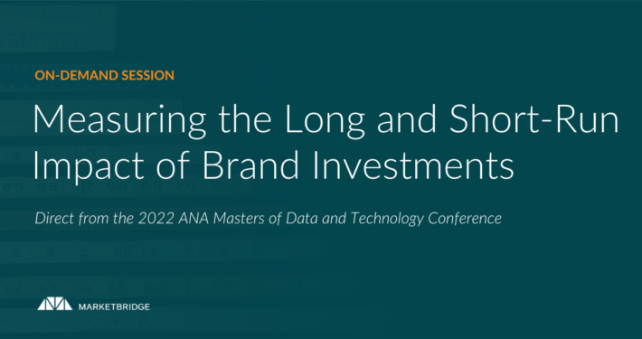 Measuring the Long and Short-Run Impact of Brand Investments